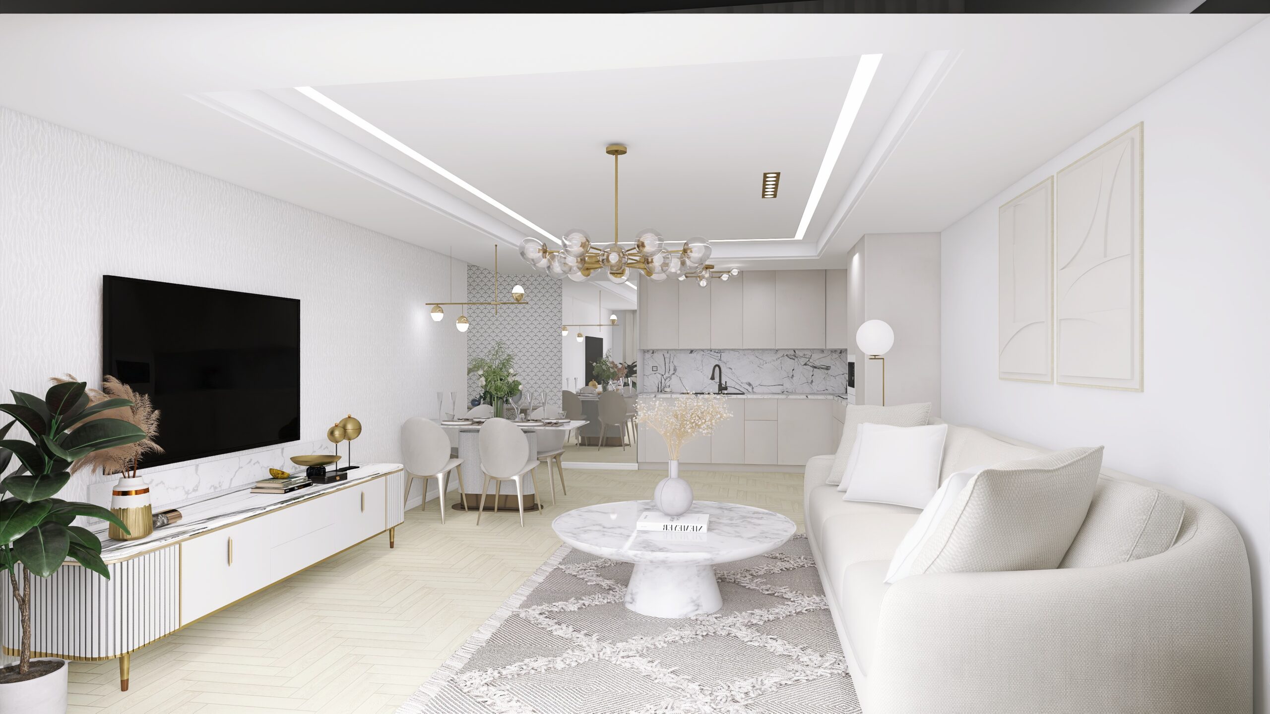 Apartament Biały 60m2